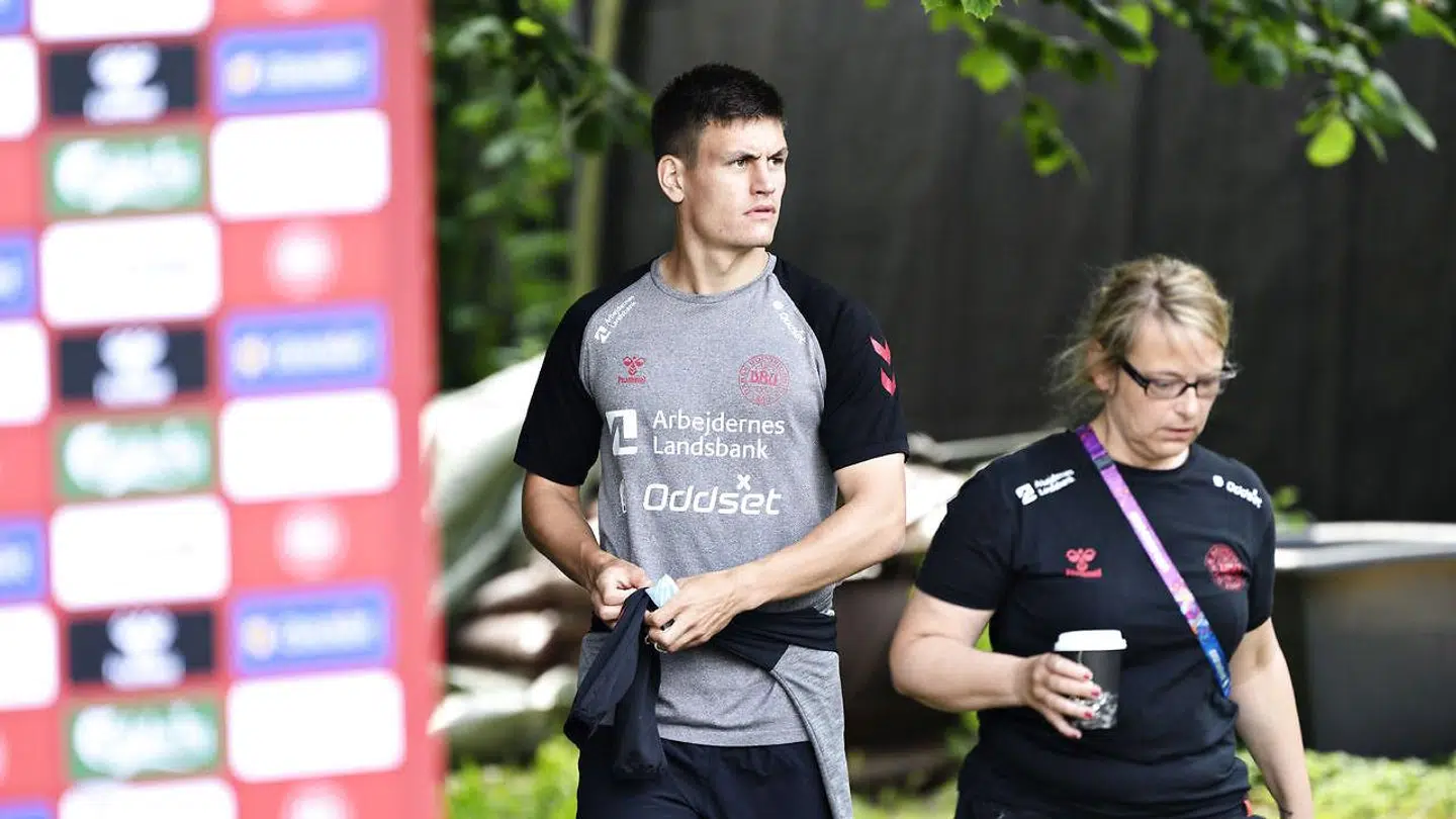 Joakim Mæhle har slet ikke tænkt på, at EM kan være slut mandag.