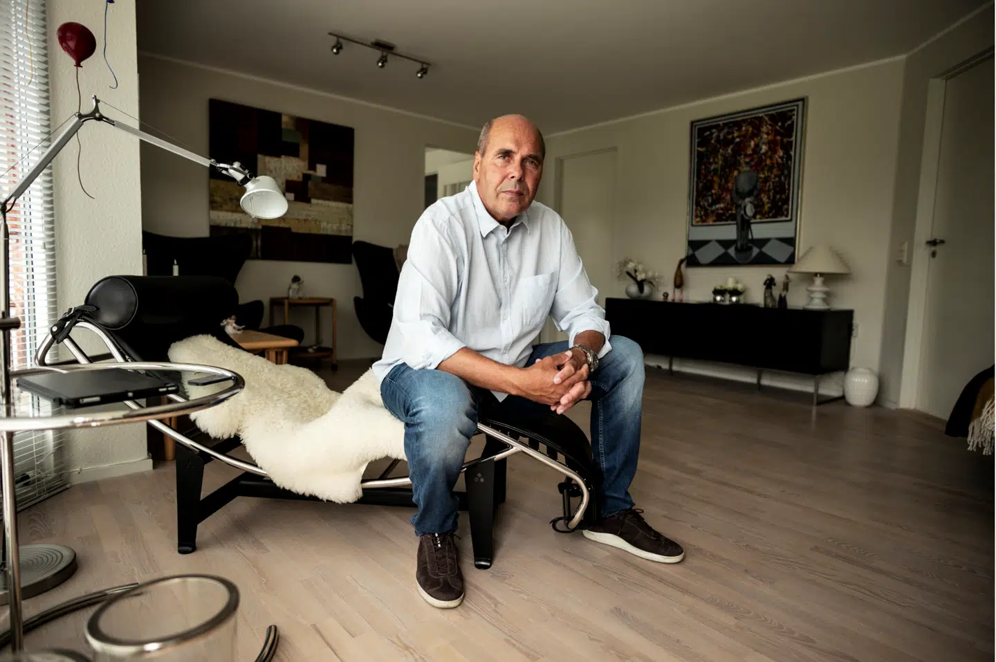 B.T. har besøgt Jesper Grønbech, der er sygepensioneret chef for sikkerhedsafdellingen i PET. Foto Rasmus Flindt Pedersen/Byrd