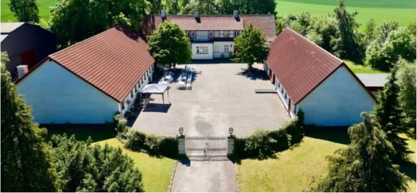 Det er gården her, der er blevet sat til salg. Foto: Land og Bolig