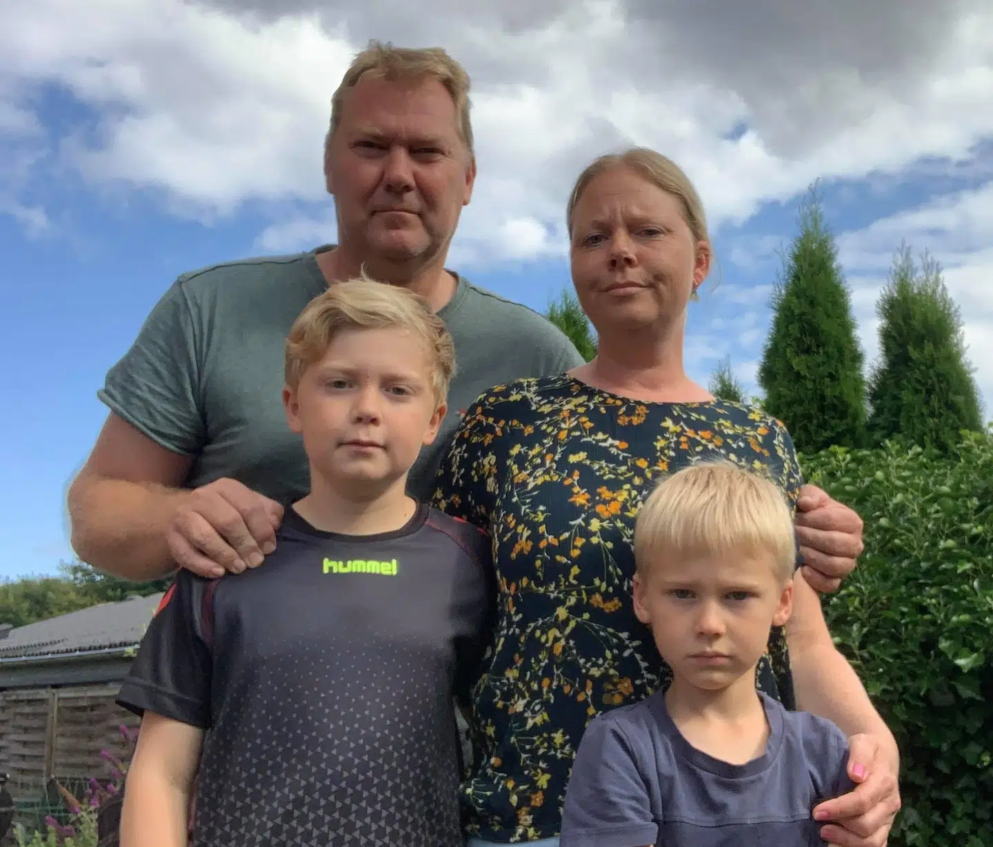 Tanja Sørensen og familien er blandt dem, som er blevet svindlet i købet af en hundevalp.