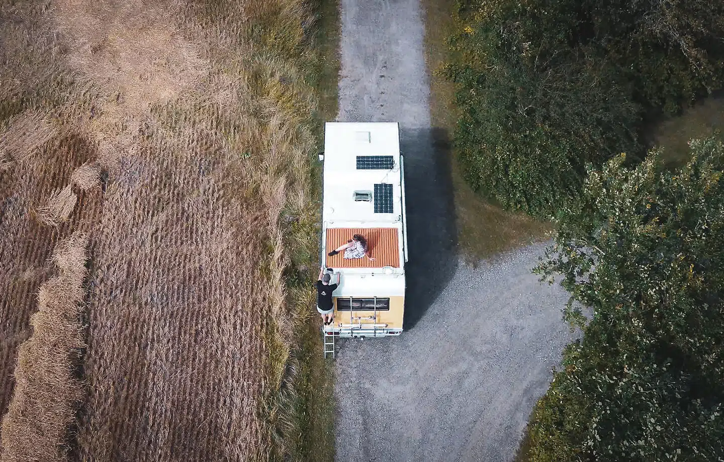 »Det ligger nok til familien at bo på en lidt alternativ måde,« fortæller Malene Fredslund Løkke.