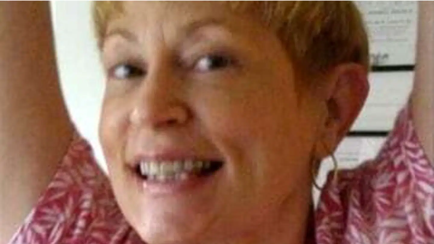 Den 70-årige kvinde Lynn Gay Keene blev fundet begravet i beton i sin egen kælder. Politiet konkluderer, at der er tale om drab. Foto: Avery County Sheriff's Office.