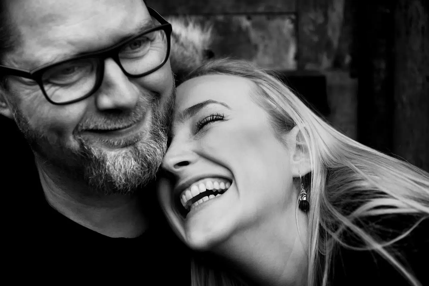 Line Hoffmeyer og Lasse Rimmer blev gift i august 2019.