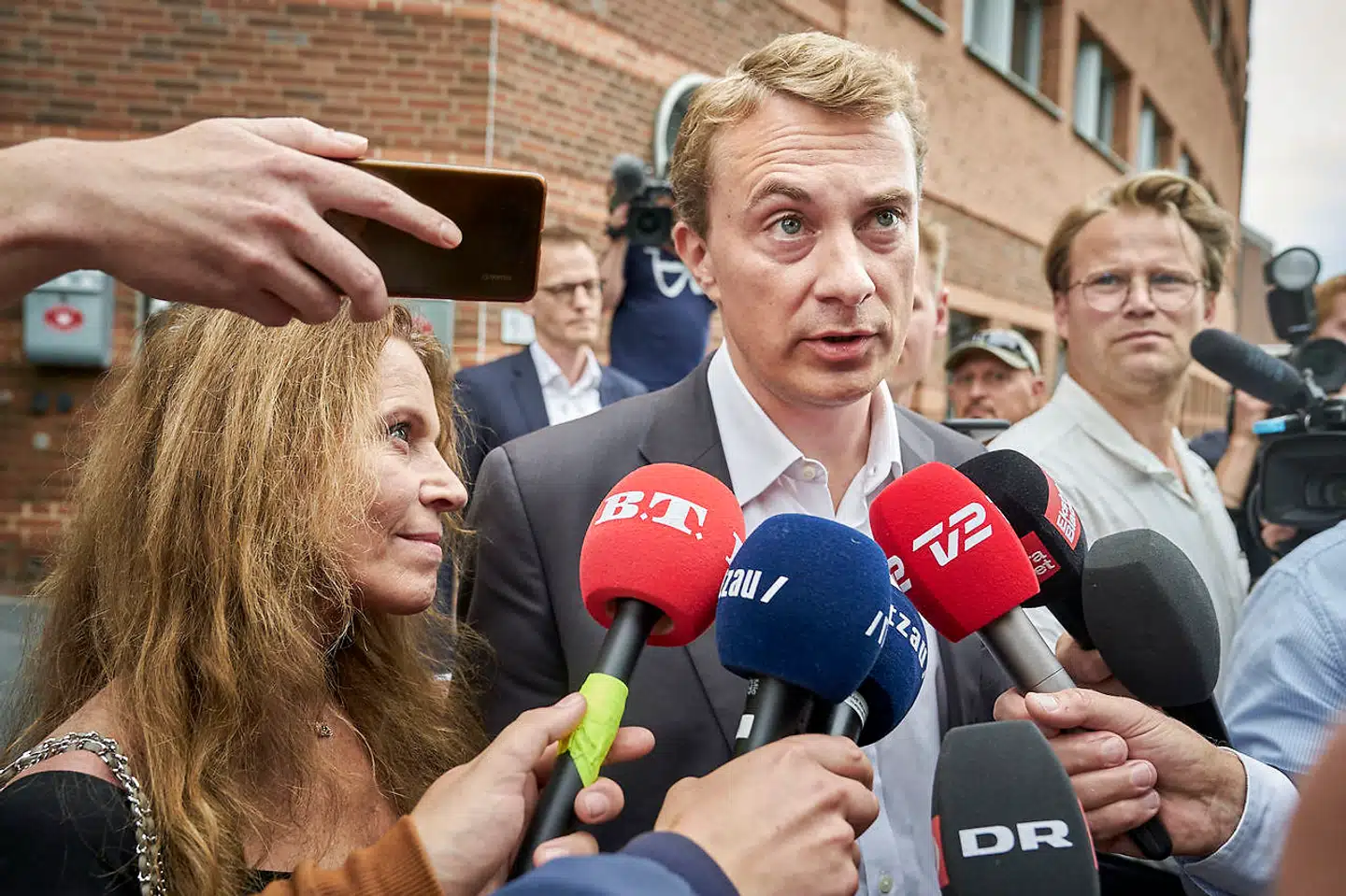 Morgen Messerschmidt dømt. Ved Retten i Lyngby. Han blev idømt seks måneders betinget fængsel Meld-sagen