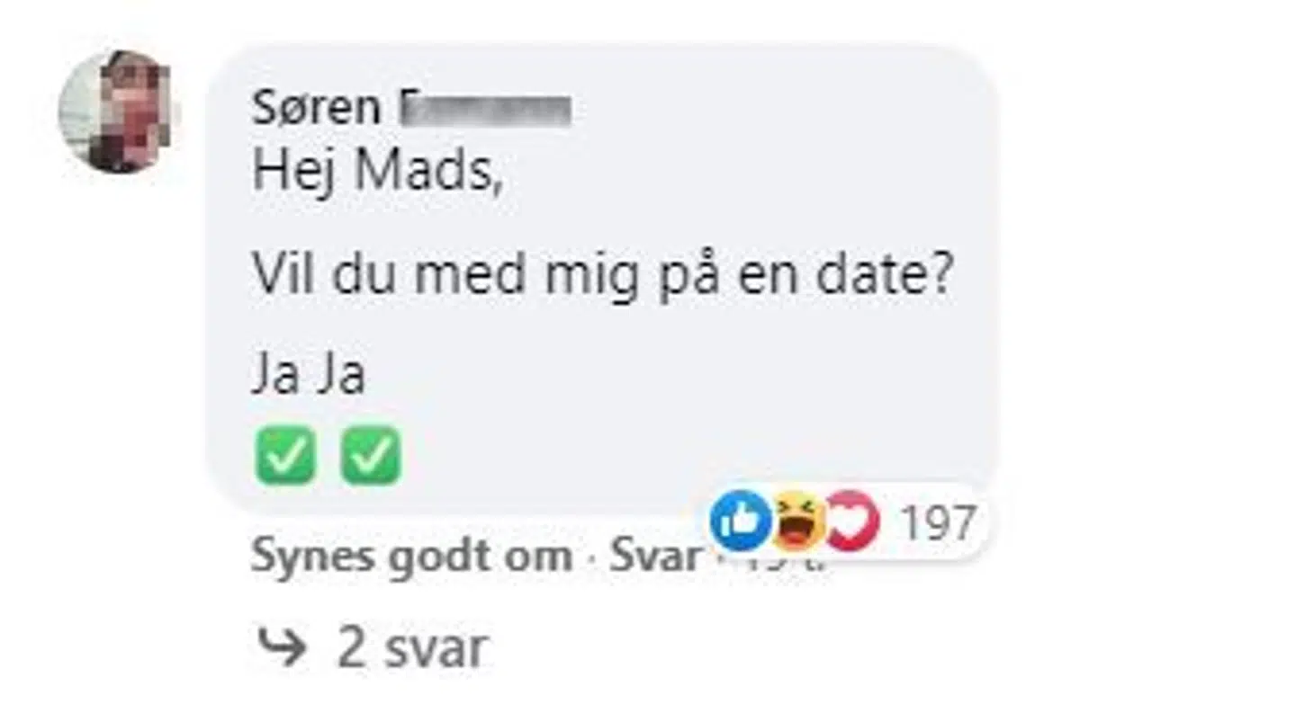 Vil du på date Mads?