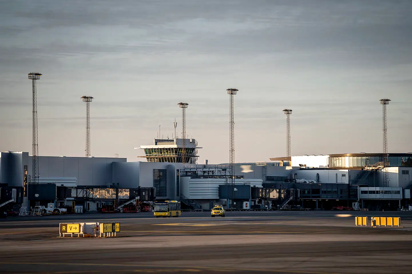 Flyet fra Air Baltic landede sikkert i Københavns Lufthavn 11. juli.