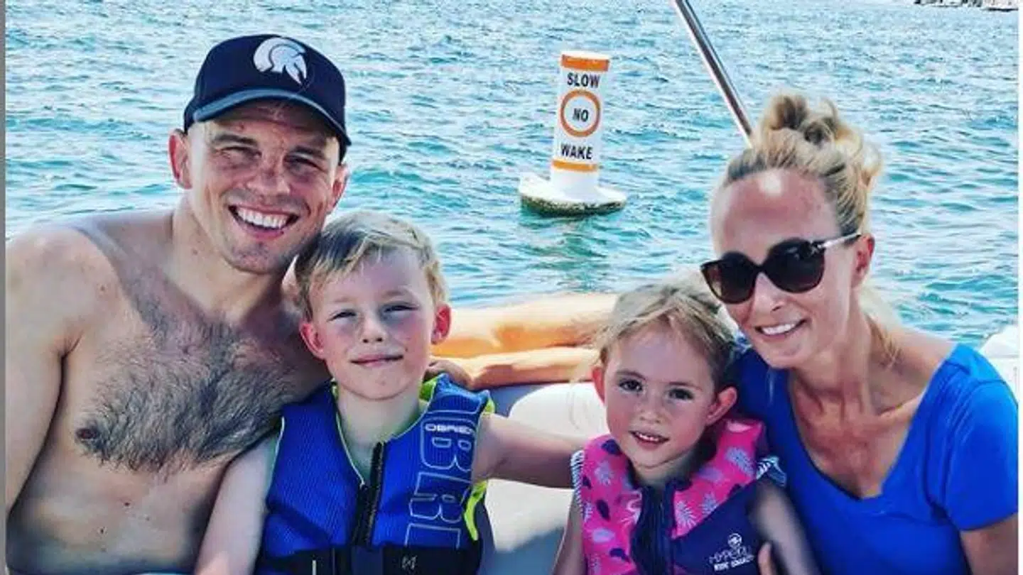 Mark O. Madsen og Maria har haft flere samtaler med deres børn om familiens situation.