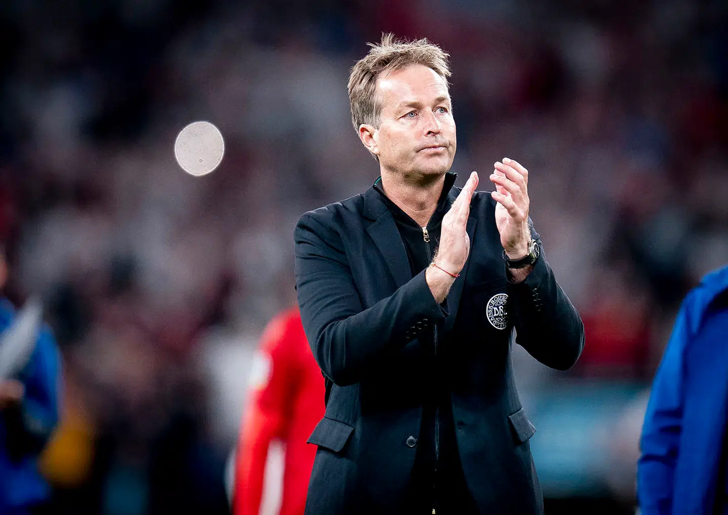 Kasper Hjulmand var tydeligt skuffet efter EM-semifinalen mod England, der sendte Danmark ud af turneringen.