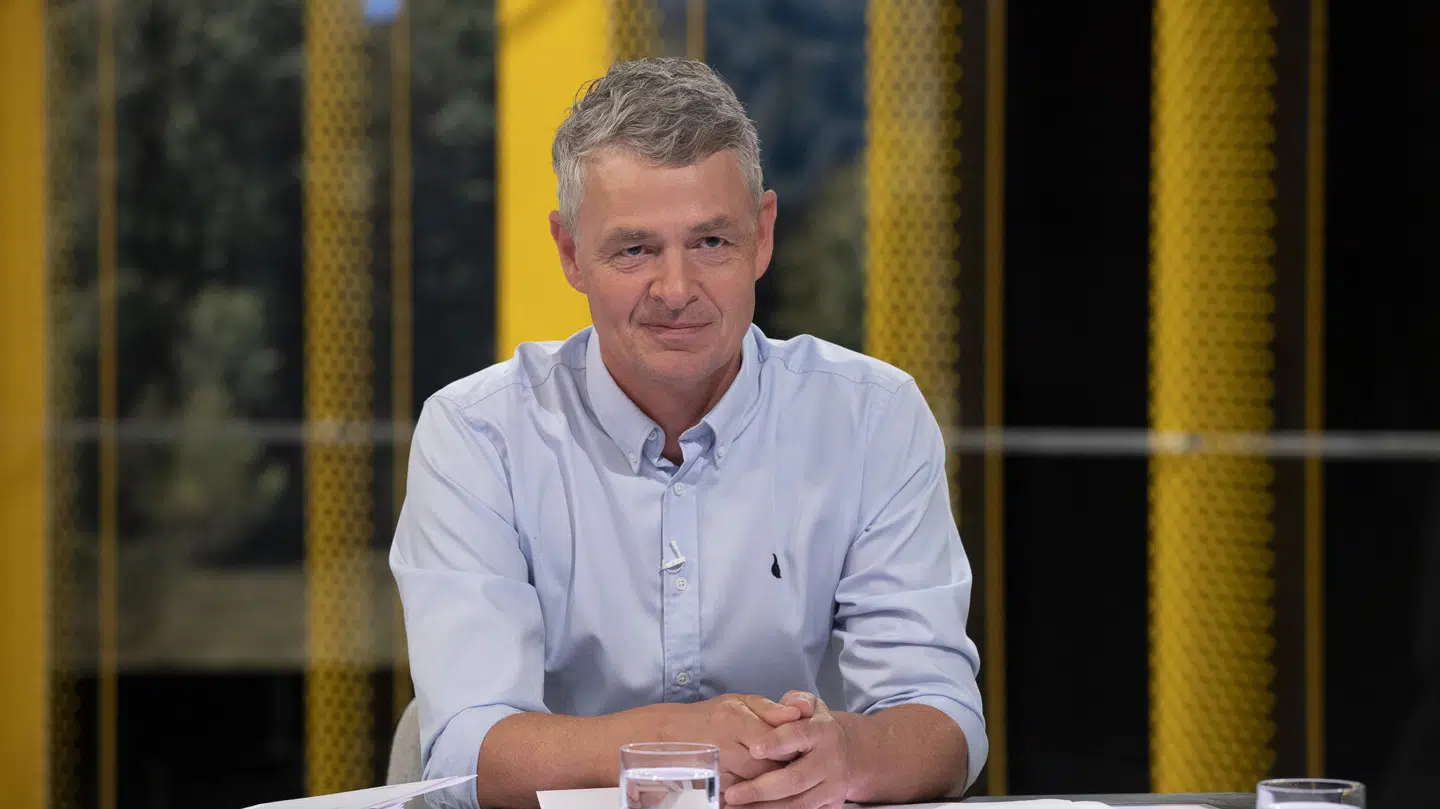 Thomas Kristensen i studiet.
