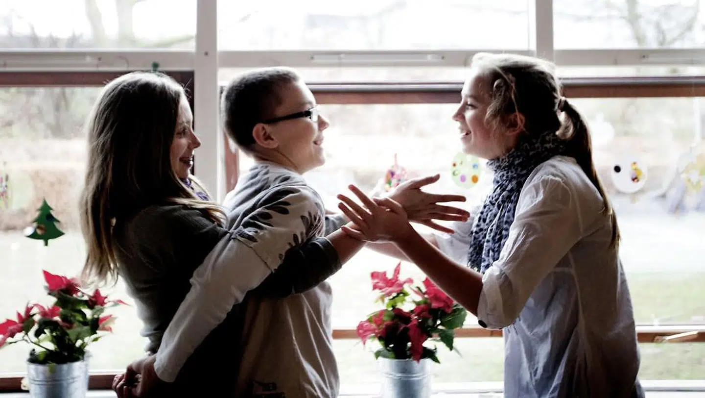 Elever på Stengård Skole i Gladsaxe Kommune.