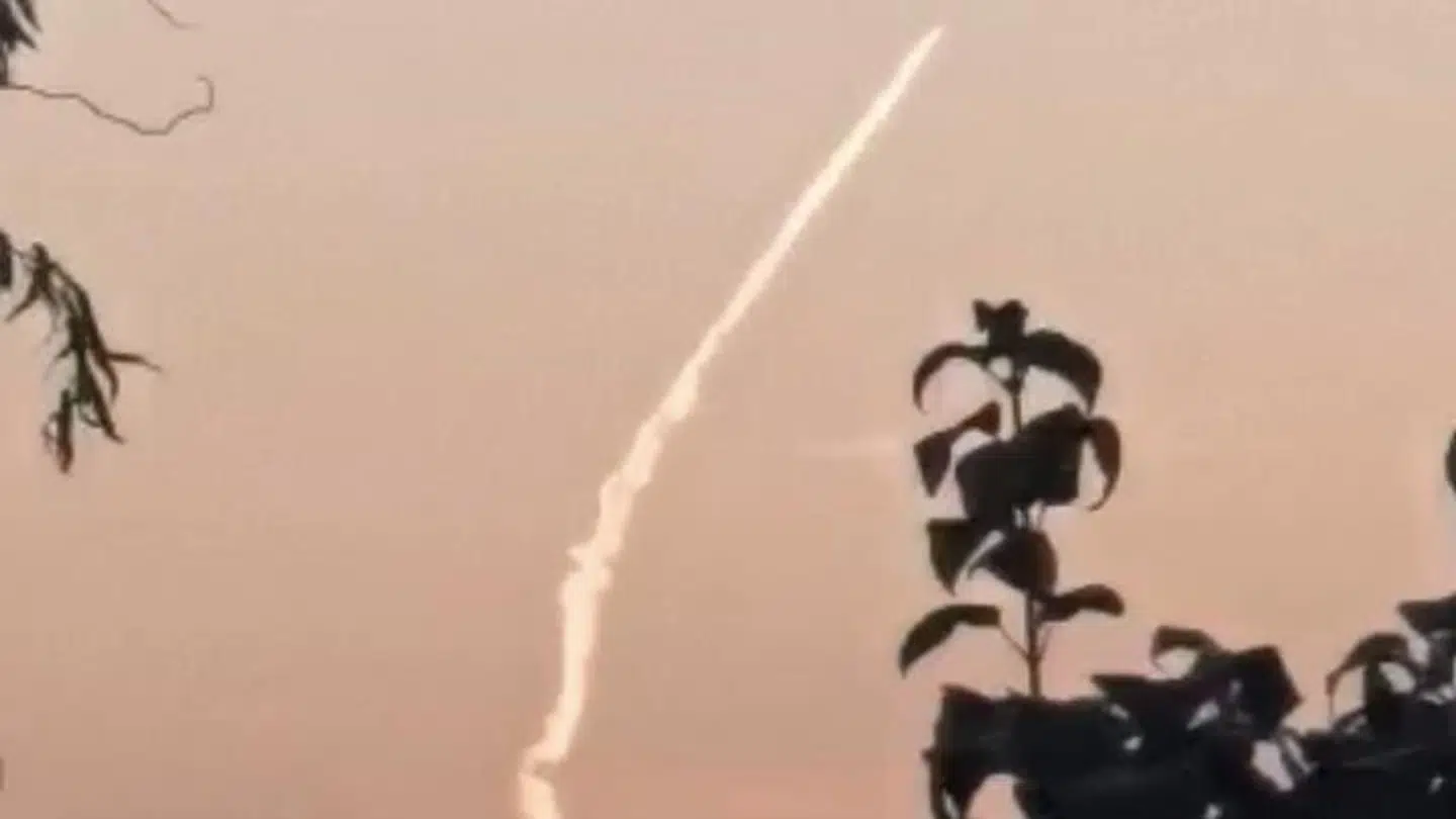 Fænomenet skulle have vist sig på himlen klokken 20:09 torsdag aften. Foto: Dan Carlbach/ Presse-fotos.dk