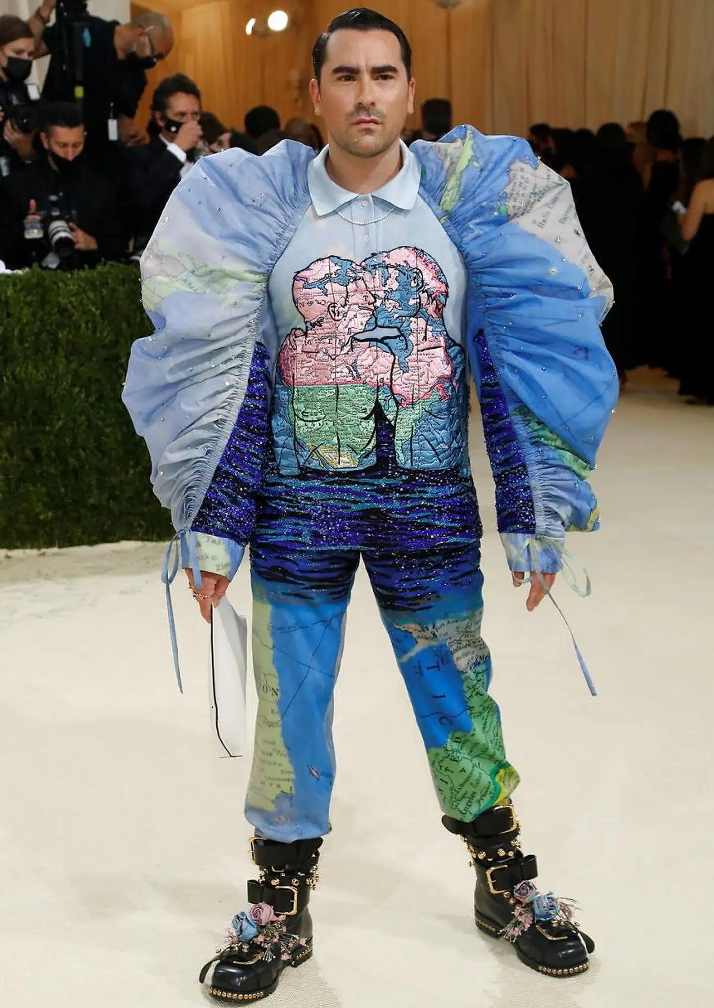 Daniel Levy på den røde løber.