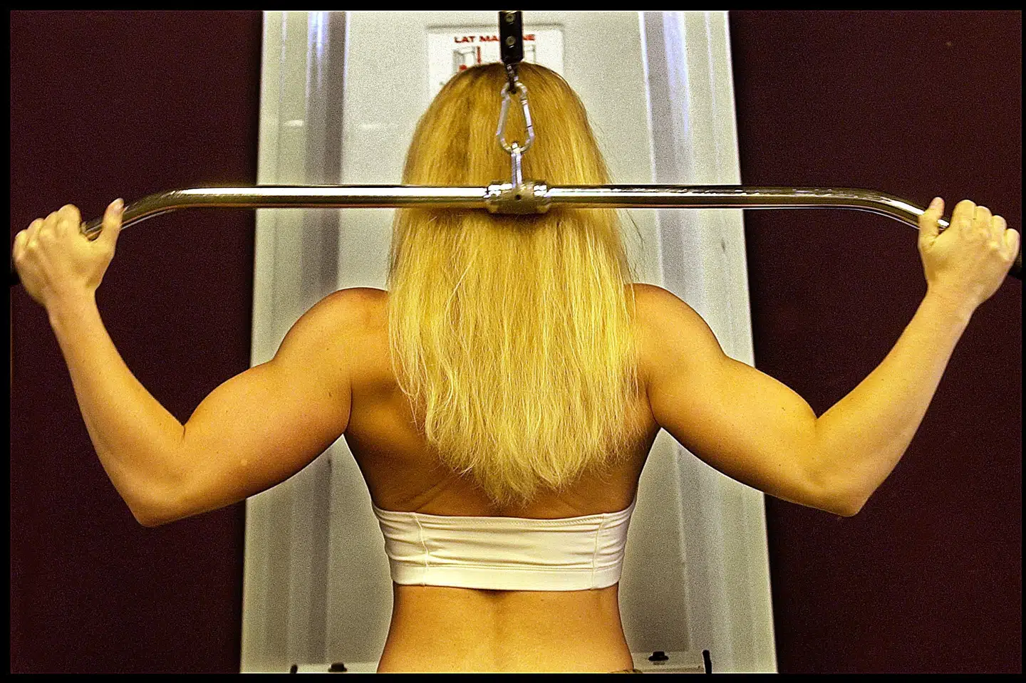 SDU Fitness kom mandag i modvind på grund af forbud imod træning i bar mave. Tirsdag aften melder foreningen nu ud, at de vil tillade medlemmer at træne i sports-bh. (Arkivfoto) Morten Juhl/Ritzau Scanpix