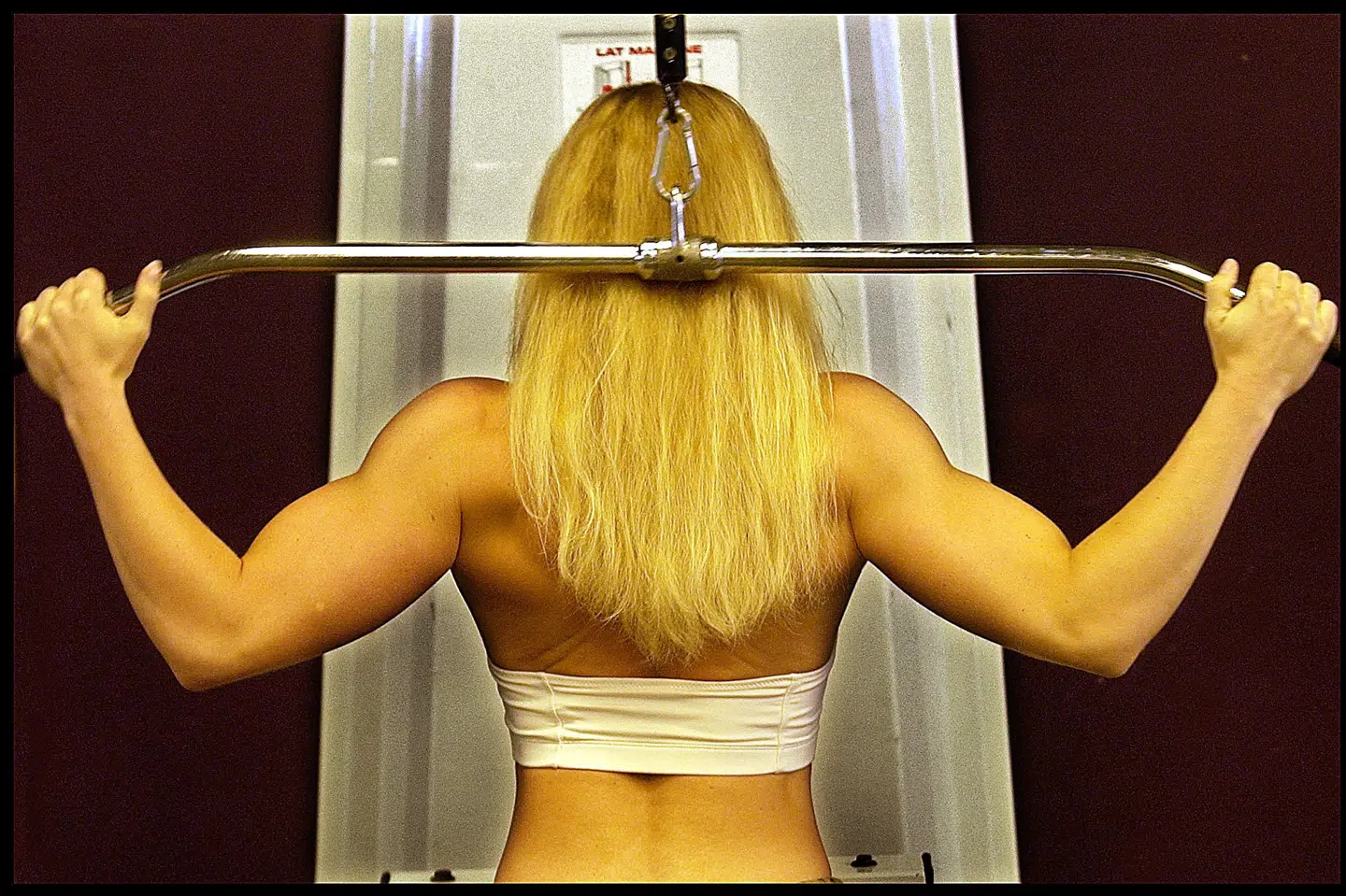 SDU Fitness kom mandag i modvind på grund af forbud imod træning i bar mave. Tirsdag aften melder foreningen nu ud, at de vil tillade medlemmer at træne i sports-bh. (Arkivfoto) Morten Juhl/Ritzau Scanpix