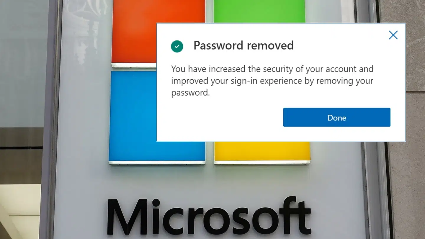 En ny funktion gør det muligt at logge på sin Microsoft-konto uden at skulle bruge kodeord – og man kan skifte tilbage, hvis man fortryder.