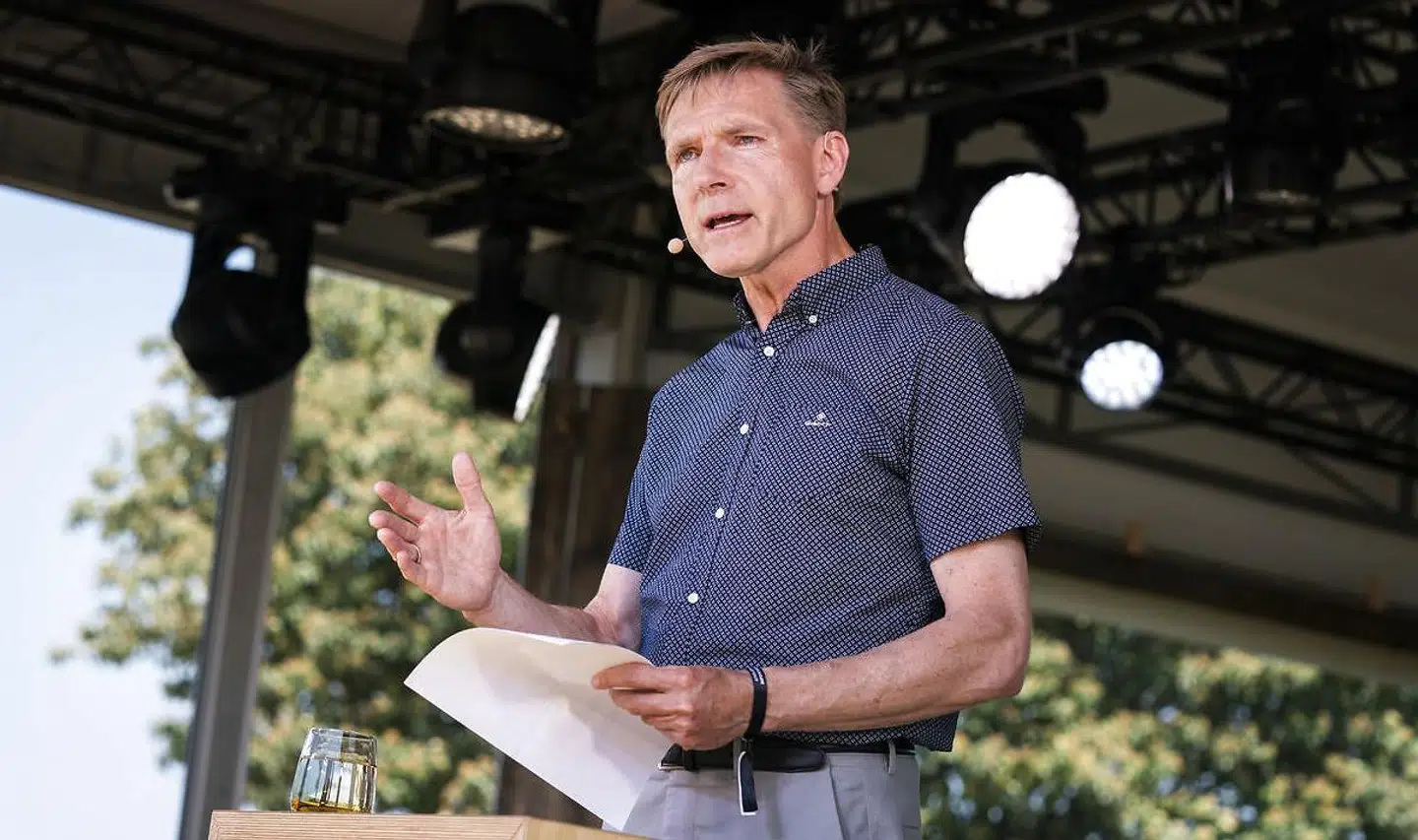 Formand for Dansk Folkeparti Kristian Thulesen Dahl.