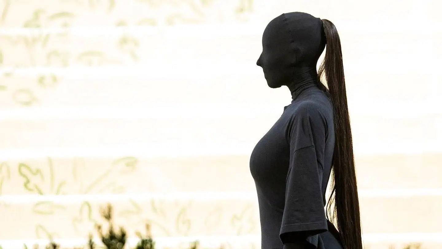 Kim Kardashian til året Met Gala.