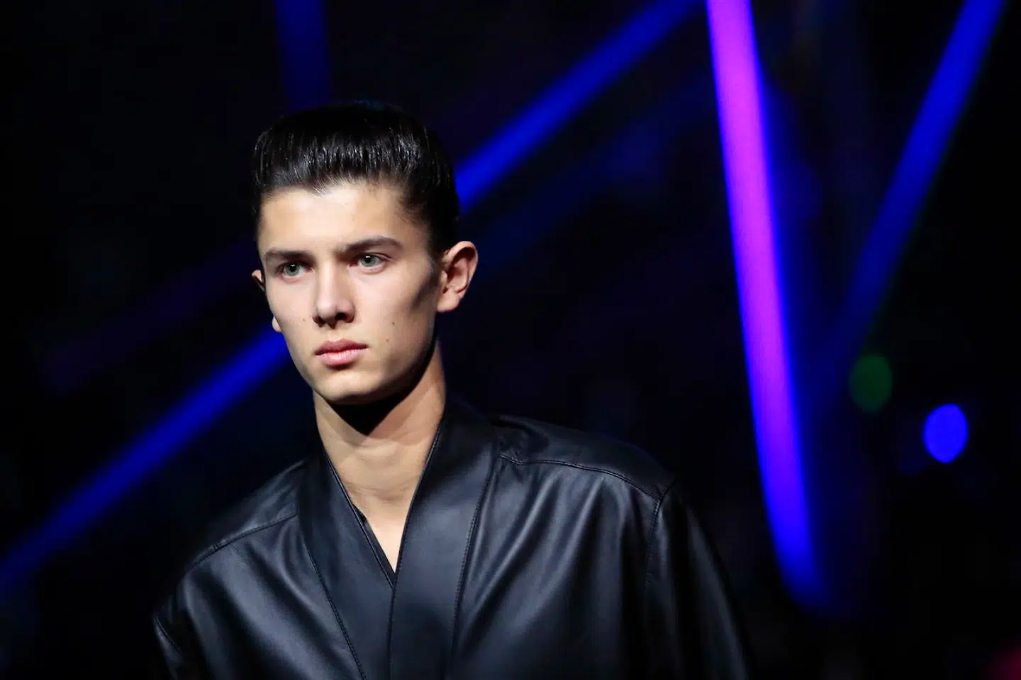 epa07199528 Prince Nikolai of Denmark presents creations from the Dior Men Pre-Fall 2019 collection by British fashion designer Kim Jones in Tokyo, Japan, 30 November 2018. EPA/FRANCK ROBICHON