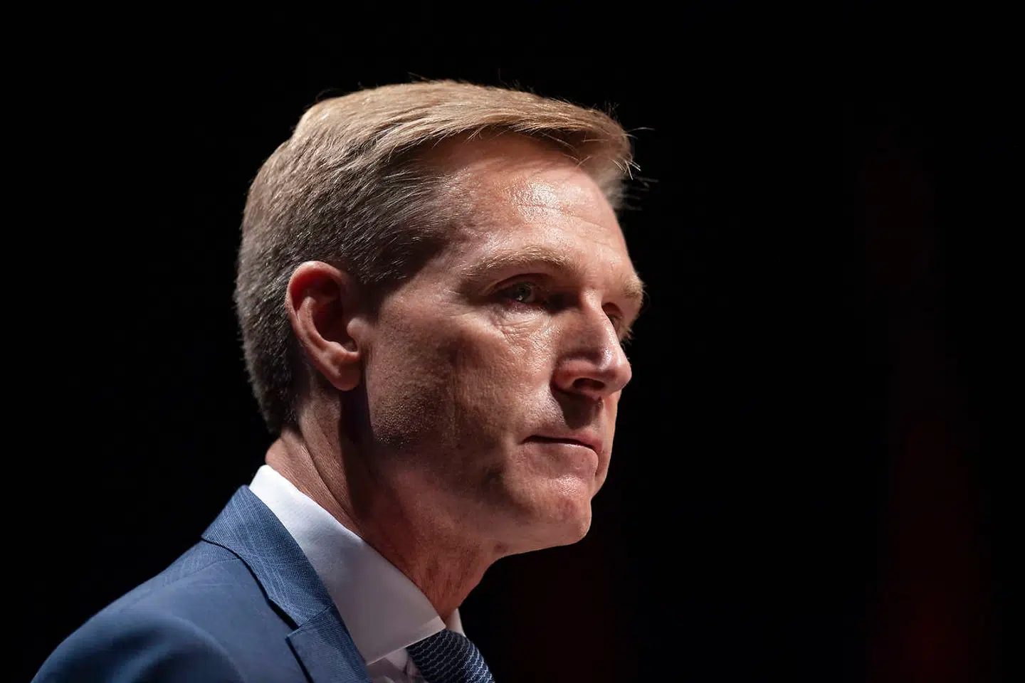 Kristian Thulesen Dahl taler til Dansk Folkepartis årsmøde i MCH Herning Kongrescenter lørdag den 18. september 2021. (Foto: Bo Amstrup/Ritzau Scanpix)