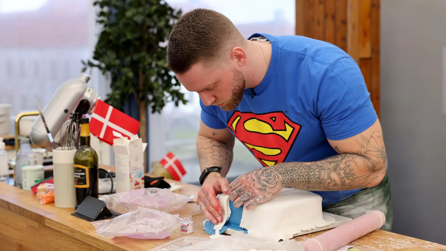 Sæþór i fuld sving i 'Den store bagedyst'.