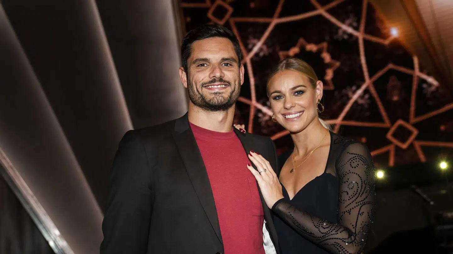 Pernille Blume og Florent Manaudou.