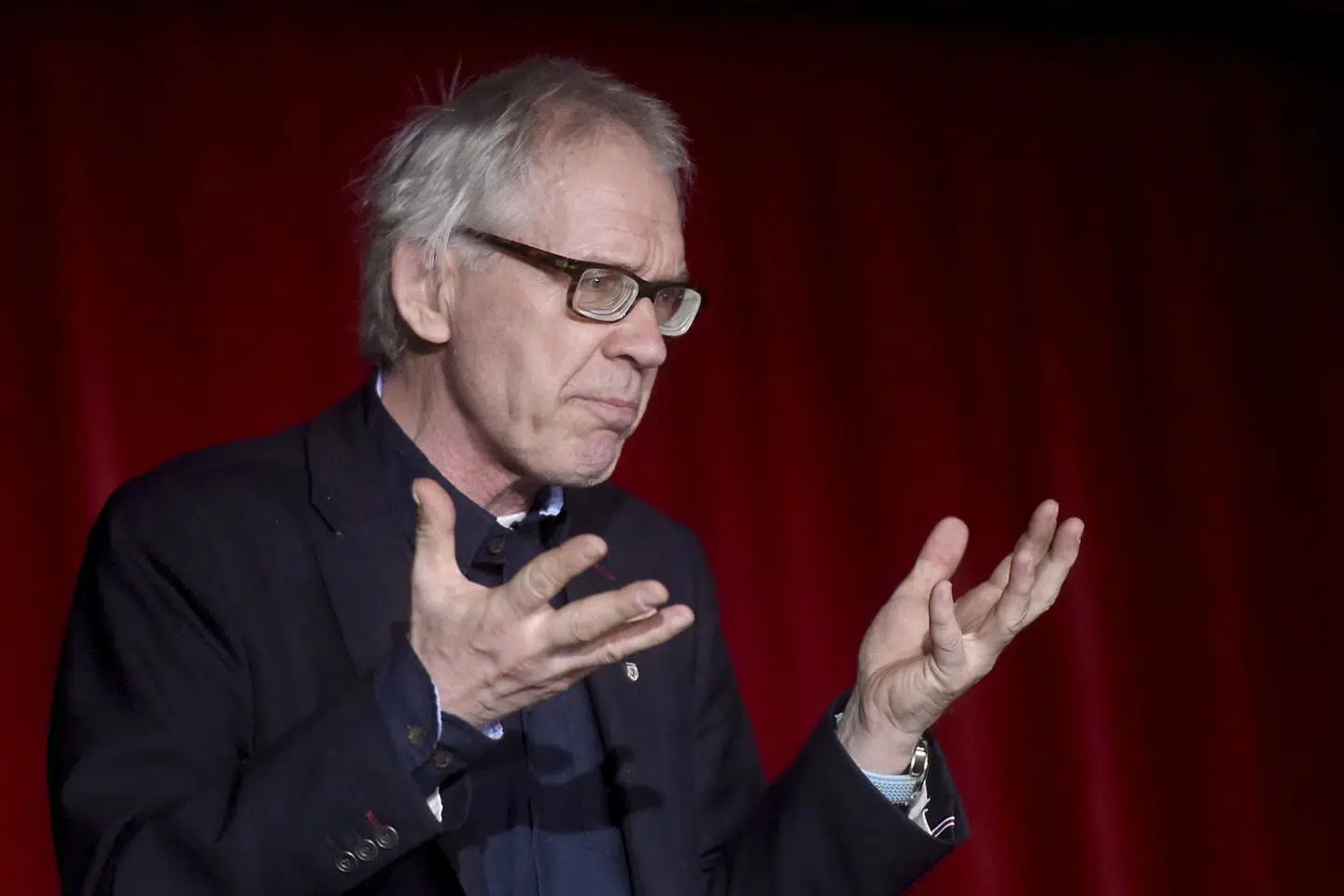 FILE PHOTO: Swedish artist Lars Vilks, known for his drawing of Prophet Muhammad, takes part in a freedom of speech discussion in Helsinki April 14, 2015. REUTERS/Vesa Moilanen/Lehtikuva ATTENTION EDITORS ??? THIS IMAGE WAS PROVIDED BY A THIRD PARTY. THIS PICTURE IS DISTRIBUTED EXACTLY AS RECEIVED BY REUTERS, AS A SERVICE TO CLIENTS.NO THIRD PARTY SALES. NOT FOR USE BY REUTERS THIRD PARTY DISTRIBUTORS. FINLAND OUT.NO COMMERCIAL OR EDITORIAL SALES IN FINLAND./File Photo