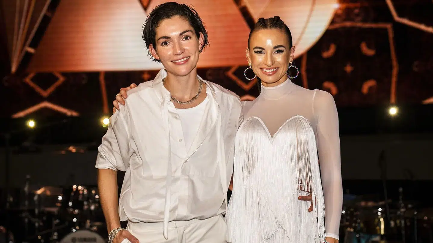 Freja Kirk og Claudia Rex dansede sig videre til næste uge i det femte program af 'Vild med dans'.