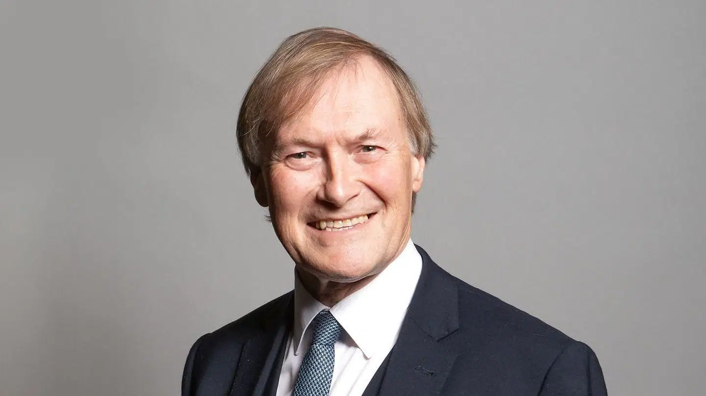 Arkivfoto. David Amess blev dræbt sidste efterår.
