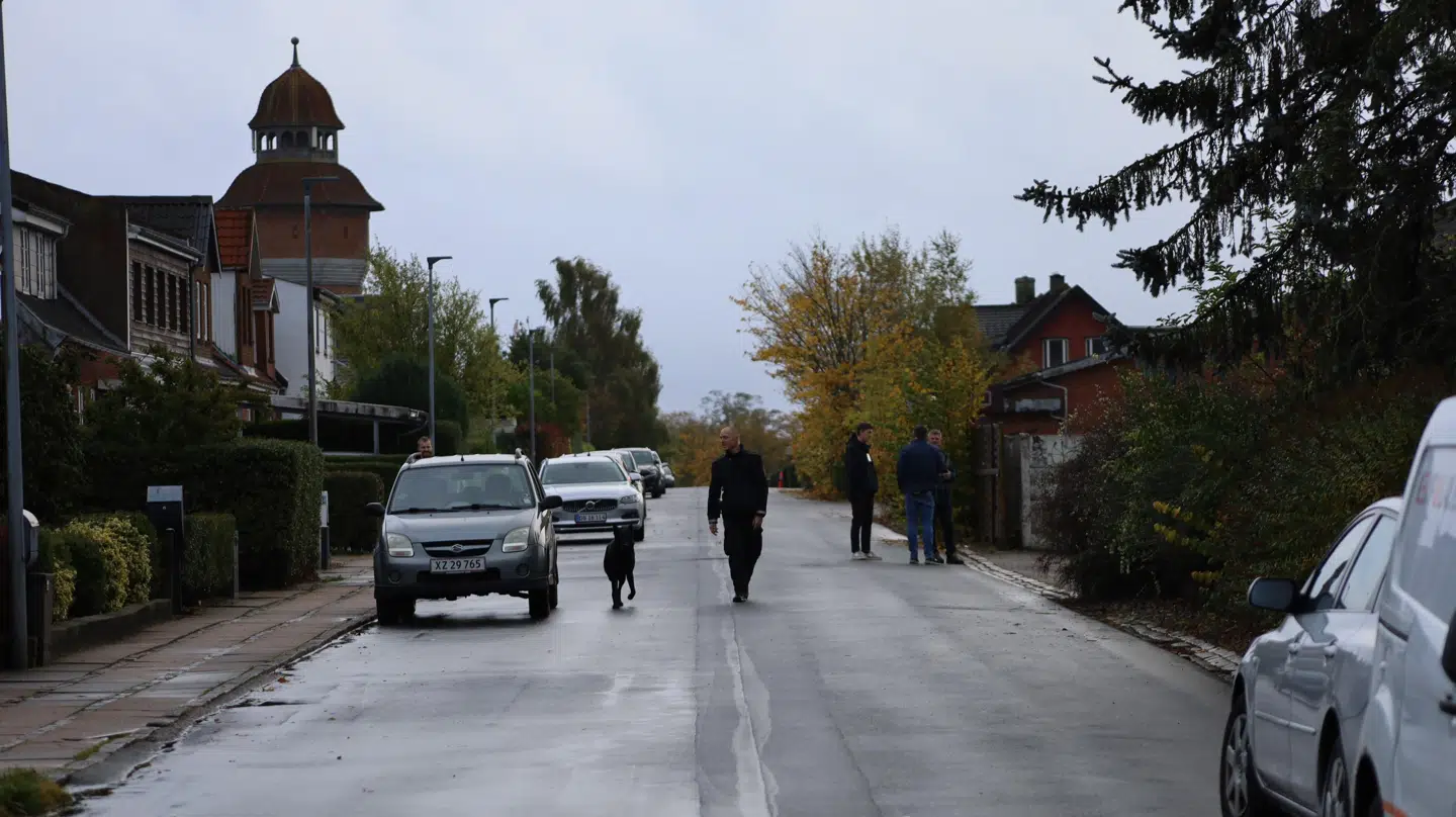Politiet leder efter gerningsmanden.