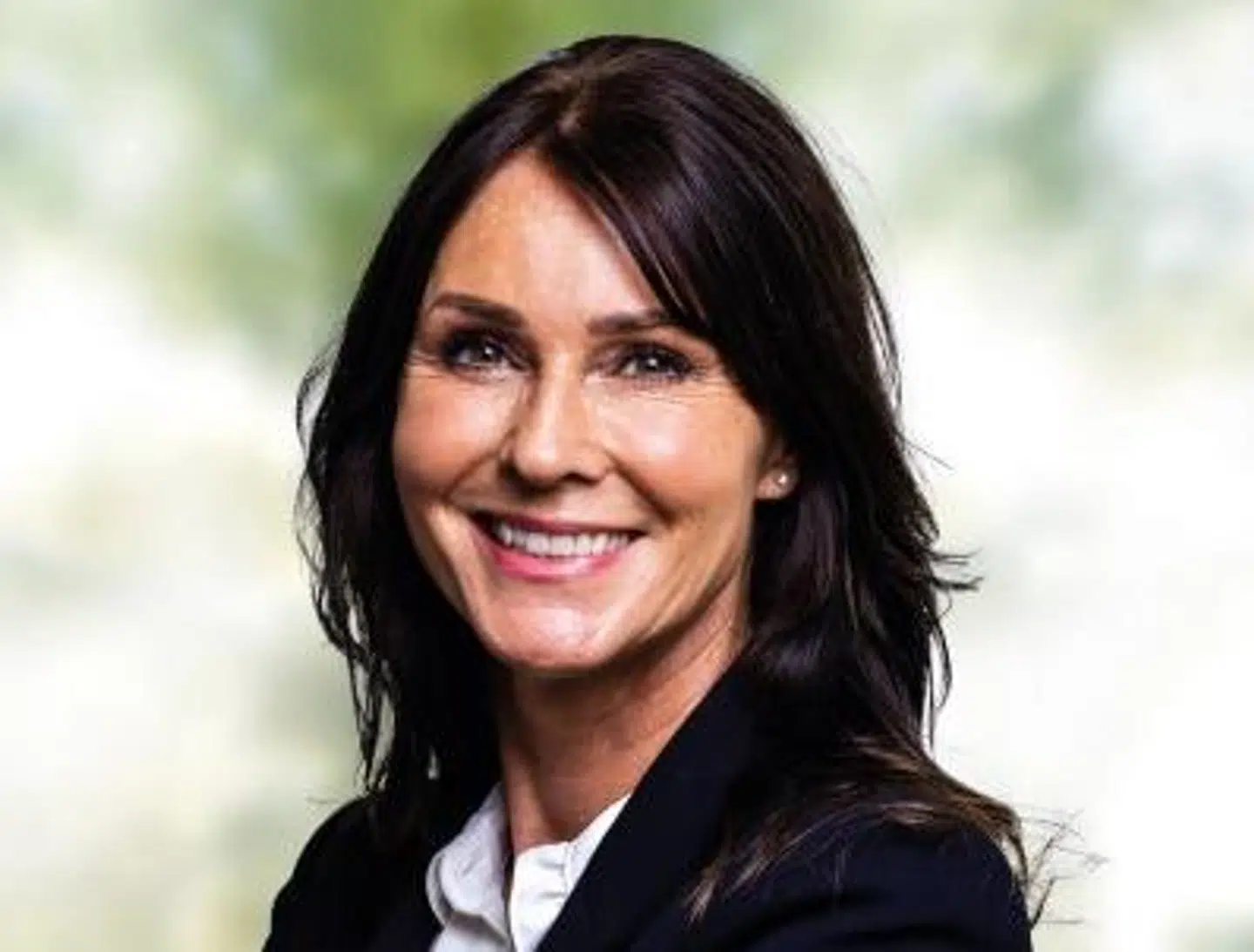 Malene Brandts mand synes, at hun ligner en af Britta Nielsens døtre på sin valgplakat. Foto: Malene Brandt