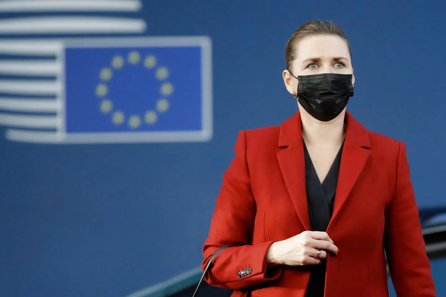 - Der er enighed om, at der skal arbejdes videre med dette spørgsmål med henblik på at afdække, hvordan vi som EU kan være med til at finansiere en styrkelse af EU's ydre grænser, siger statsministeren Mette Frederiksen (S). Olivier Hoslet/Ritzau Scanpix