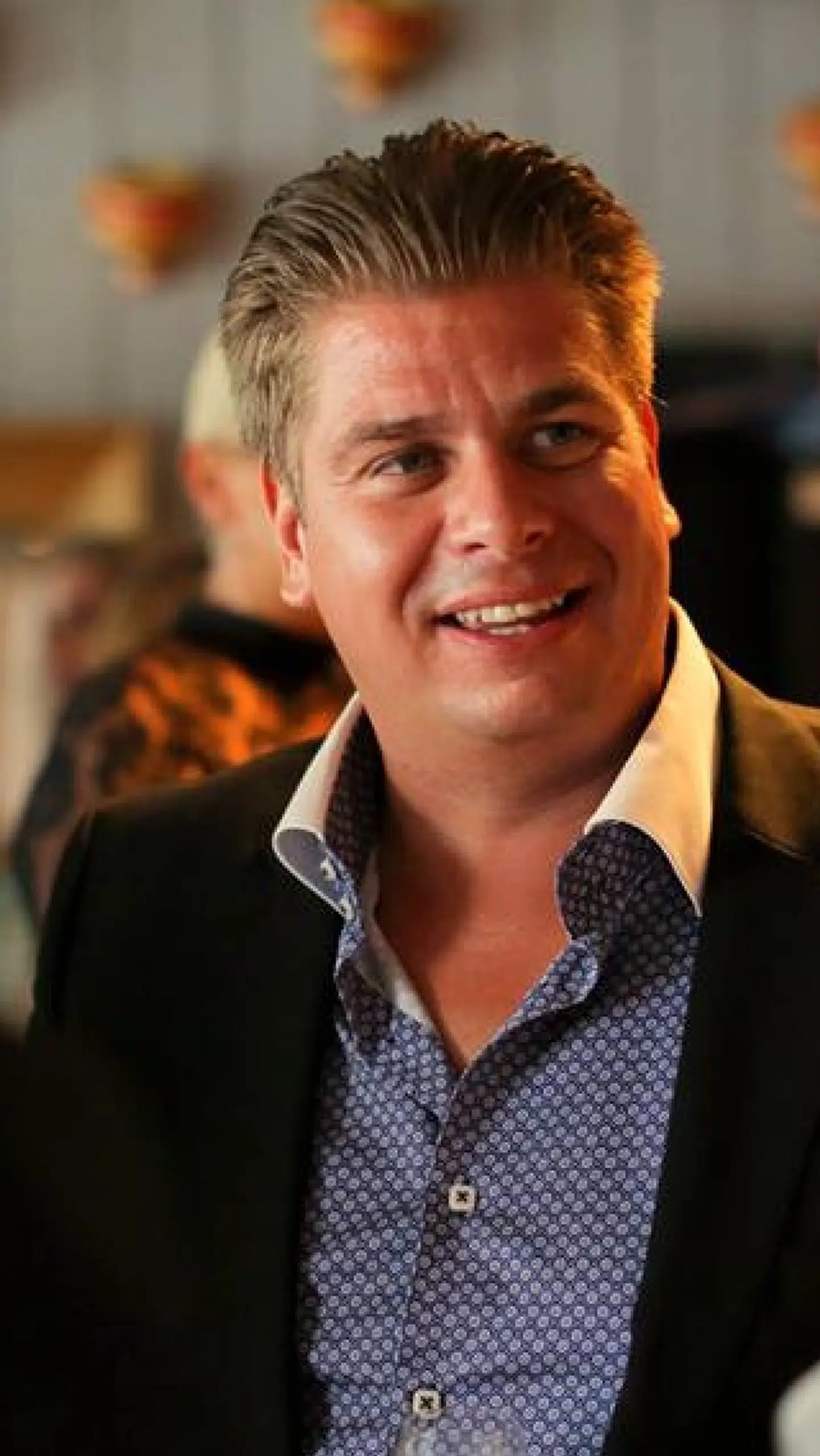 »Jeg synes, de var virkelig skarpe. De var der sgu for borgeren den dag,« siger Kristian Holm om Nordsjællands Politis indsats. Privatfoto