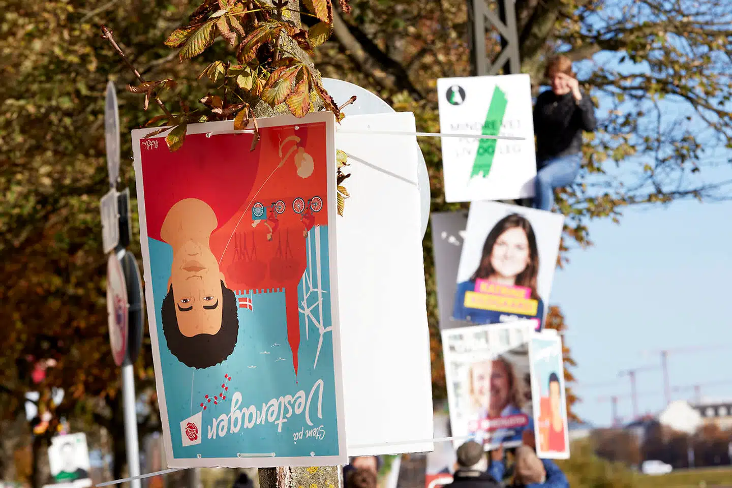 Leverer Marcus Vesterager (S) en fortærsket valgplakat?