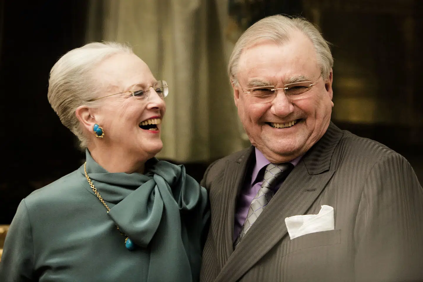 Dronning Margrethe og Prins Henrik i 2012.