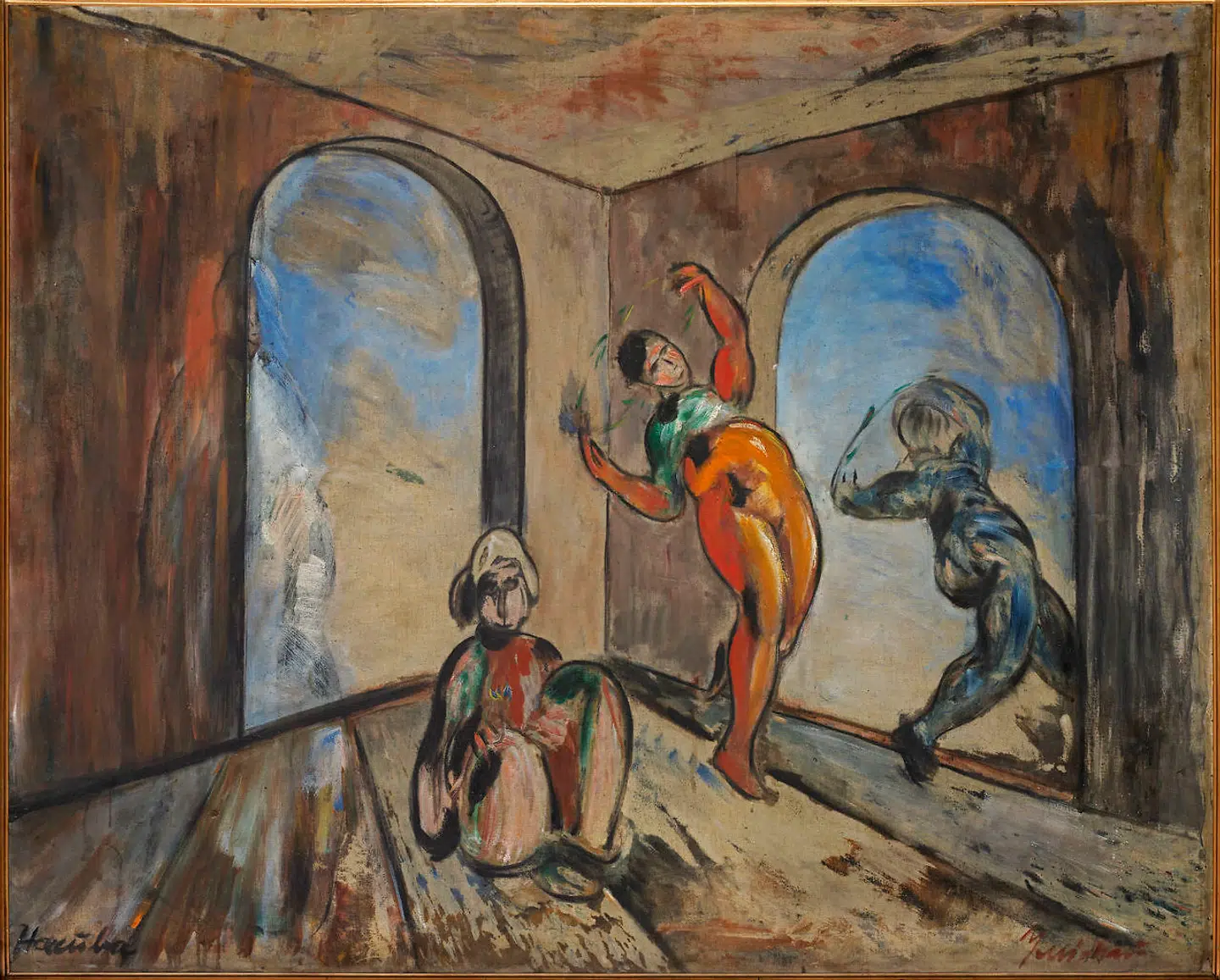 »Hæcuba«, 1916, olie på lærred.