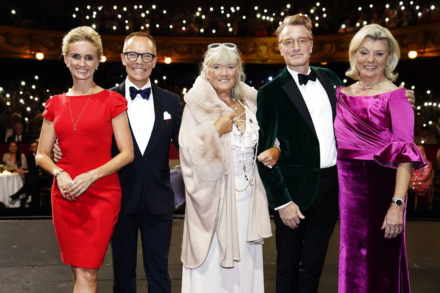 'Vild med dans'-dommerne Marianne Eihilt, Jens Wrner, Britt Bendixen, Nikolaj Hübbe og Anne Laxholm.
