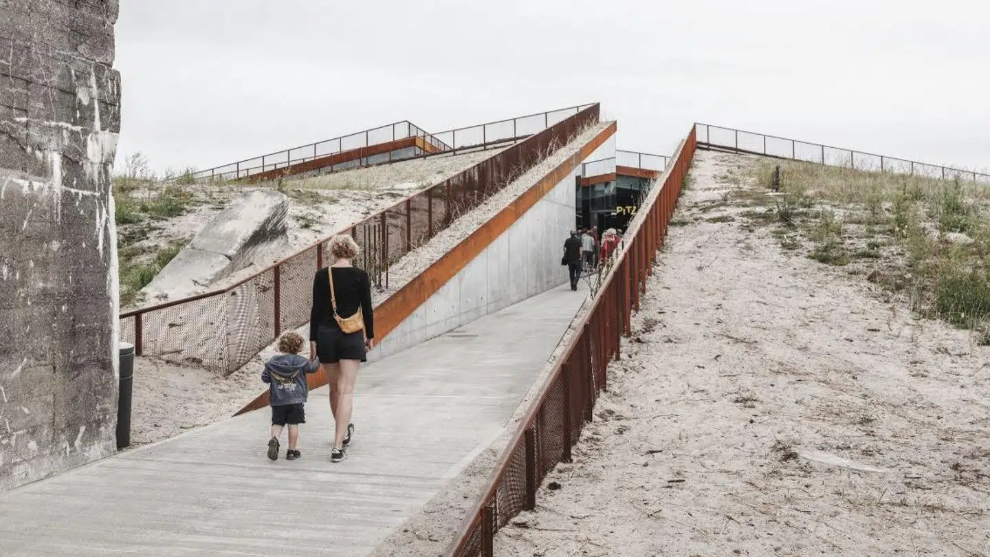 Museet Tirpitz i Blåvand tiltrækker rigtig mange turister.
