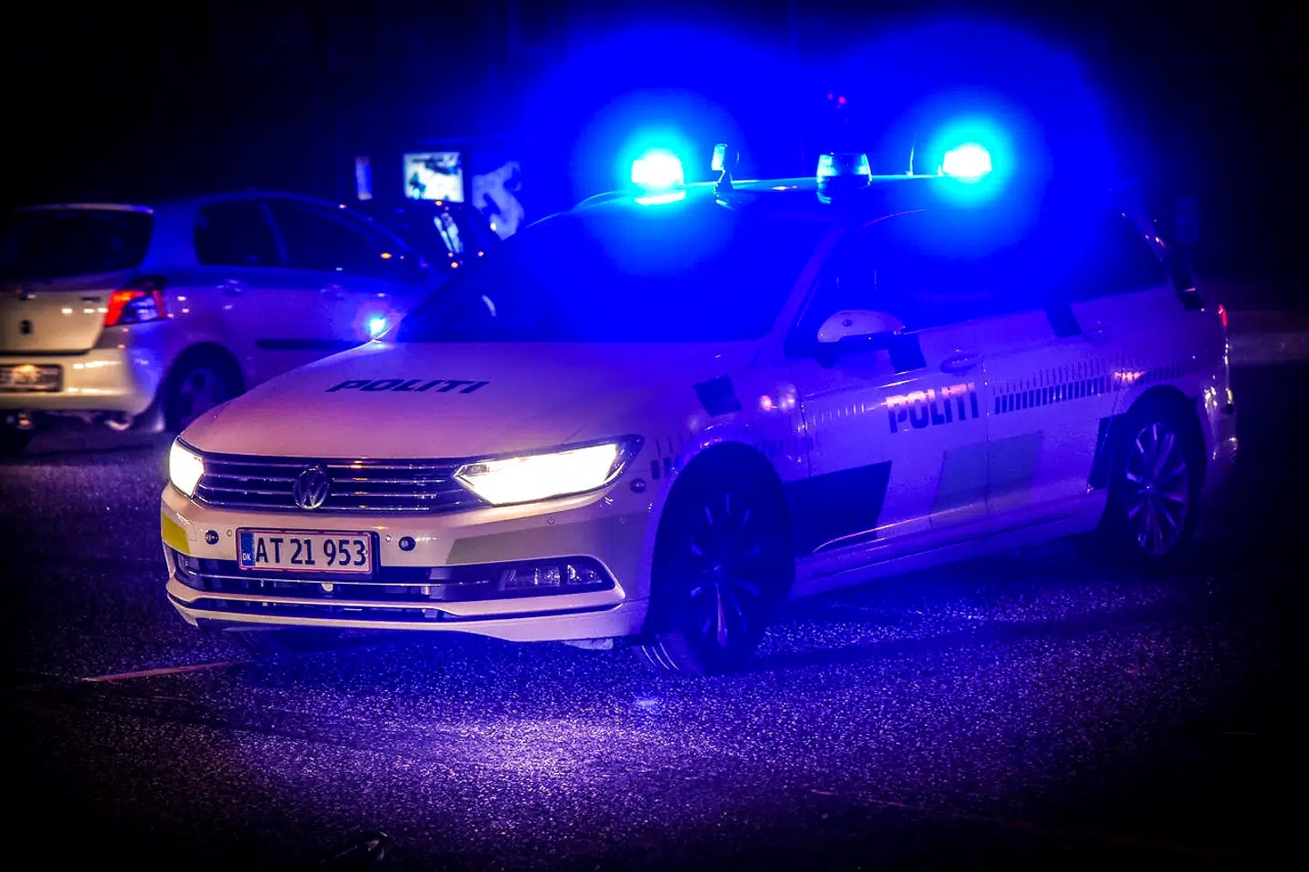 Politiet rykkede nytårsnat ud til skuddrama ved diskotek i Nordsjælland. (Arkivfoto: Kim Haugaard/Scanpix 2017)