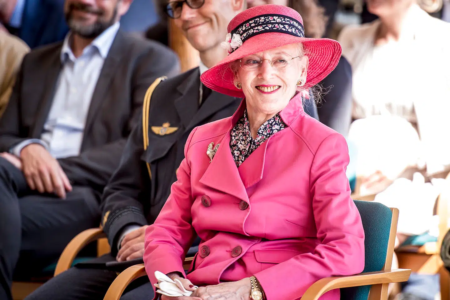 Dronning Margrethe er klar til sankthansaften i Tivoli.