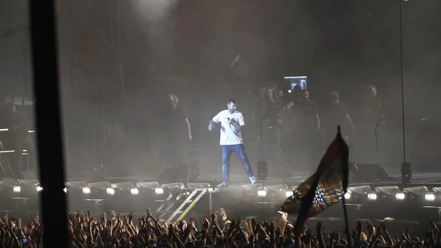 Gorillaz på Orange Scene, lørdag den 7. juni 2018