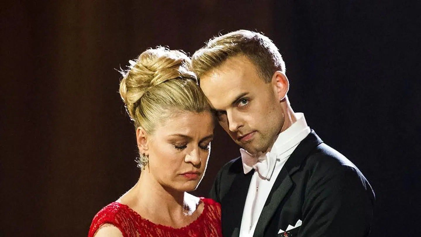 Mads Vad og Mille Dinesen i 'Vild med Dans' anno 2016.