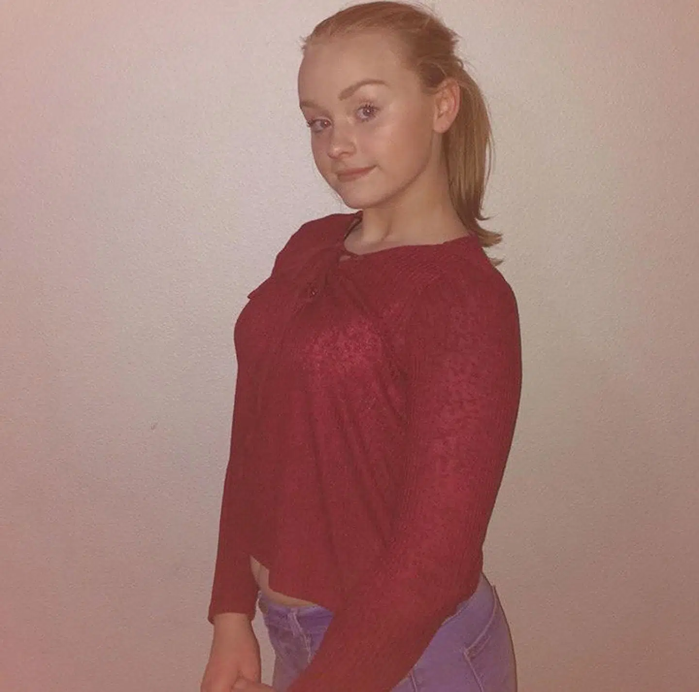 Sunniva Ødegård blev kun 13 år. En 17-årig lokal dreng er sigtet for drabet og varetægtsfængslet i foreløbig to uger. (Foto: Privatfoto/Scanpix 2018)