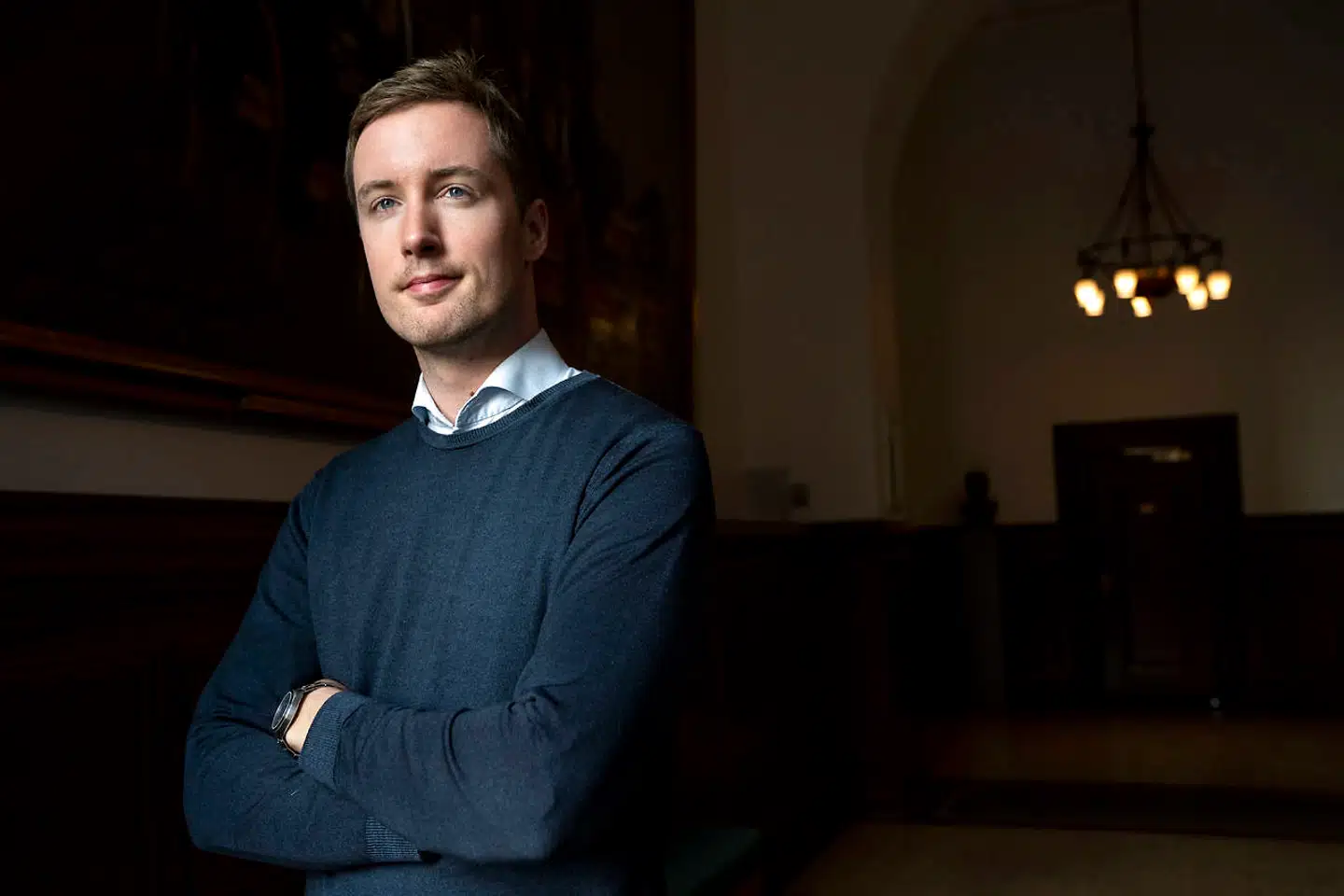 »Valgdagen var første gang i flere uger, jeg var ude og lave fysisk valgkamp,« skriver Jacob Mark, gruppeformand for SF. Han har nu valgt at sygemelde sig fra Folketinget. (Arkivfoto)