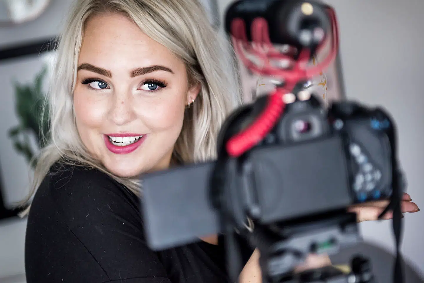 Julia Sofia er en kendt youtuber med knap 200.000 følgere. Arkivfoto