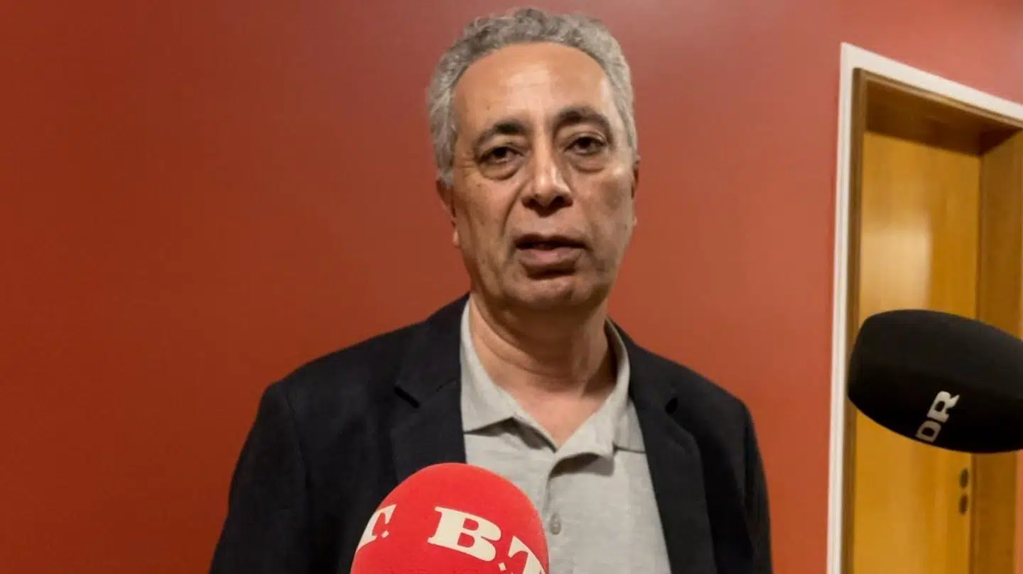 Reza Javid (Ø) sagde natten til tirsdag, at det stadig ikke er sikkert, at Enhedslisten går med i en konstituering. Foto: Ann-Sophie Holm