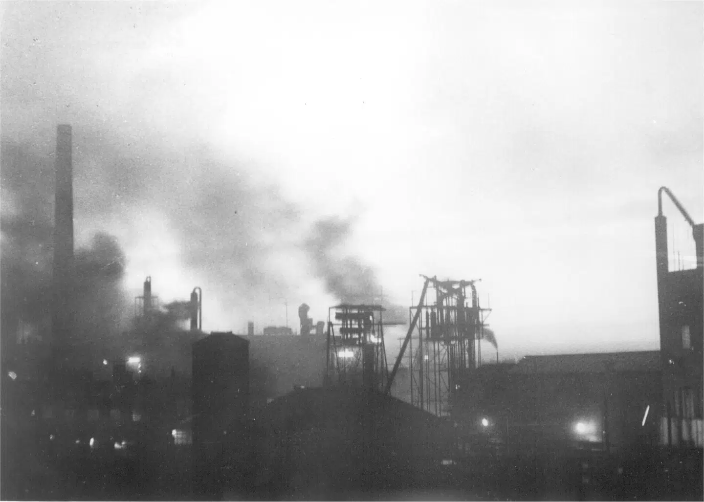 Grindstedværket fotograferet i 1970erne, hvor Poul-Erik Damggard og Anne-Marie boede i byen. (Foto: GrindstedArkivet)