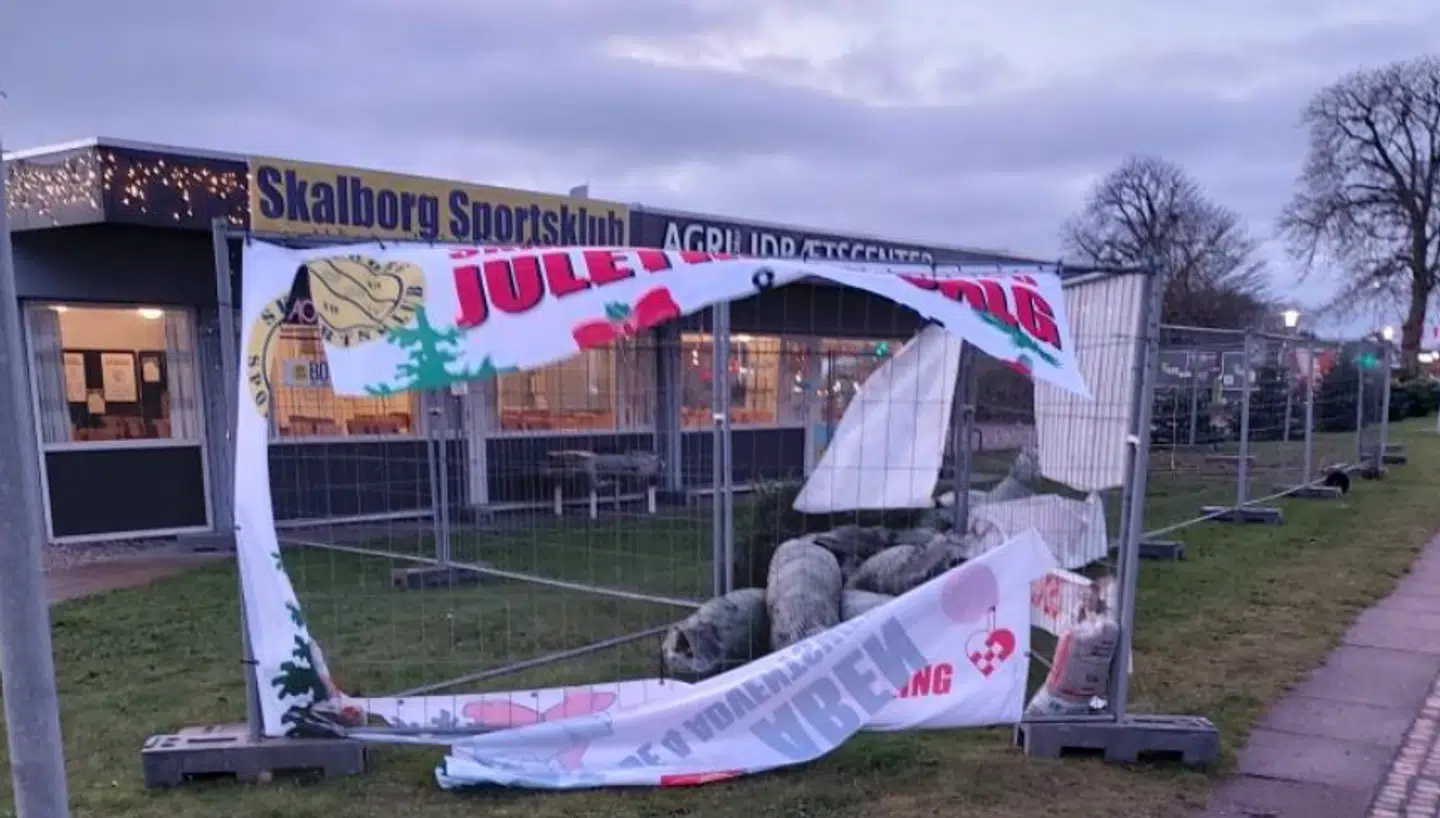 Sportsklubben i Skalborg fik en skidt optakt til julen.