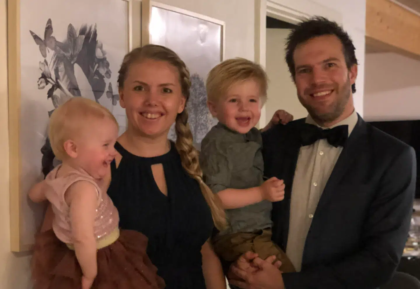 Mille, Jane, Malhe og Morten.