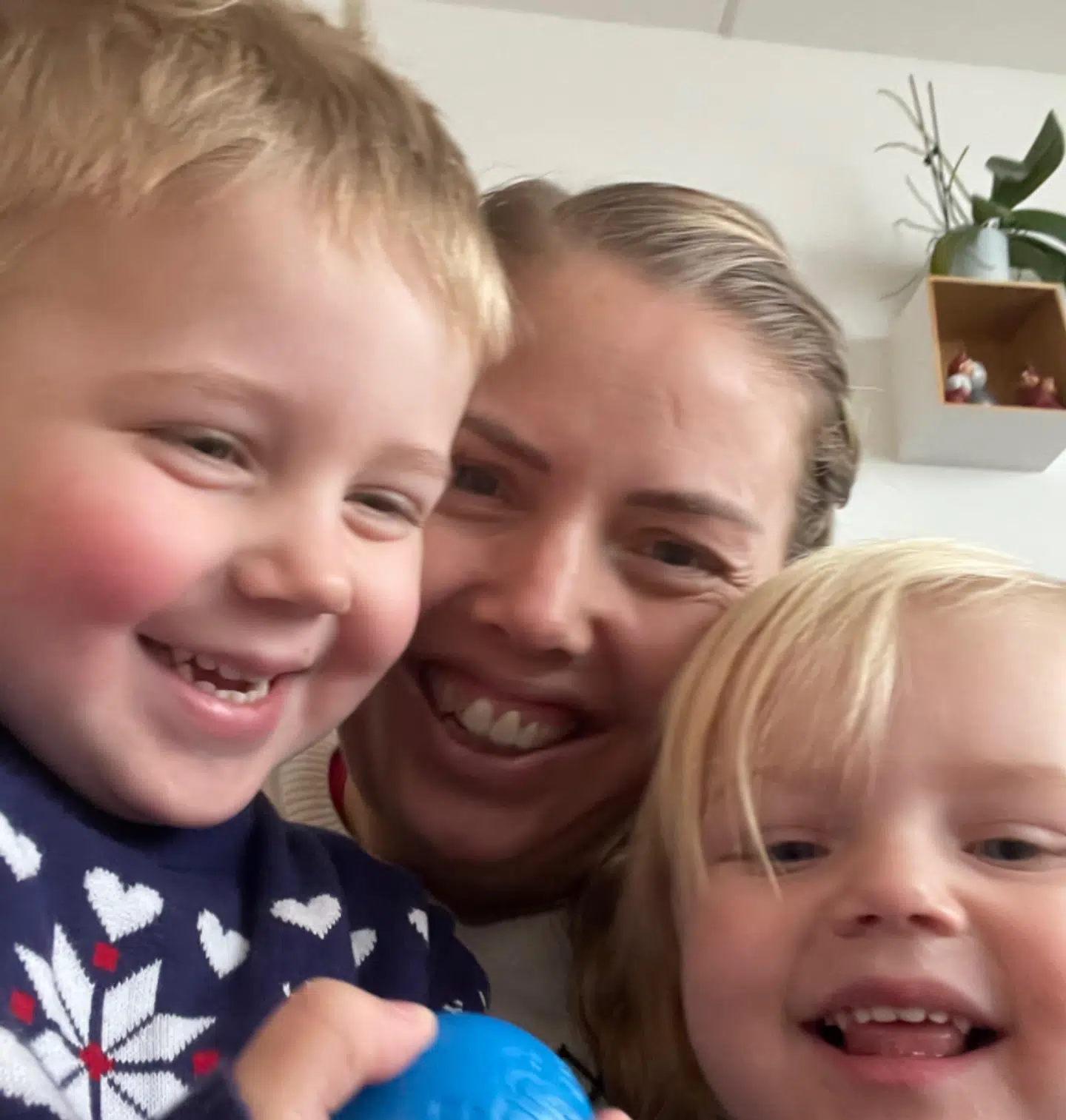 Malthe, Jane og Mille.