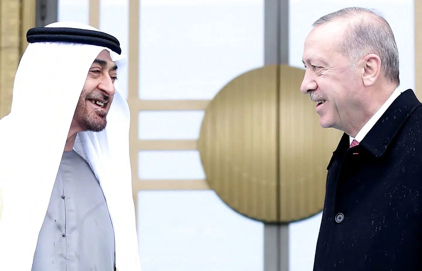Den tyrkiske præsident Recep Tayyip Erdogan blev glad for gaven fra kronprinsen fra De Forenede Arabiske Emirater, Sheikh Mohammed bin Zayed Al Nahyan. Sheiken har lige lovet den tyrkiske præsident op mod 100 milliarder dollar.